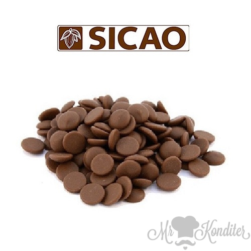 Шоколад молочный Sicao 33,6% какао 200 гр