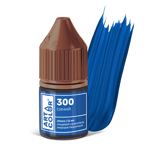 Краситель пищевой гелевый жирорастворимый Art Color сhoco синий 12 мл