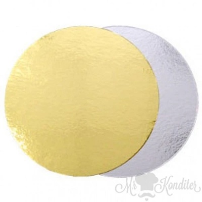 Подложка золото/жемчуг 1,5 мм d 12 см