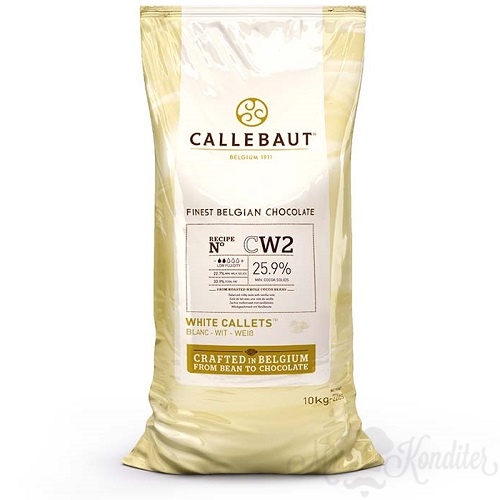 Шоколад белый 25,9% Callebaut 10 кг