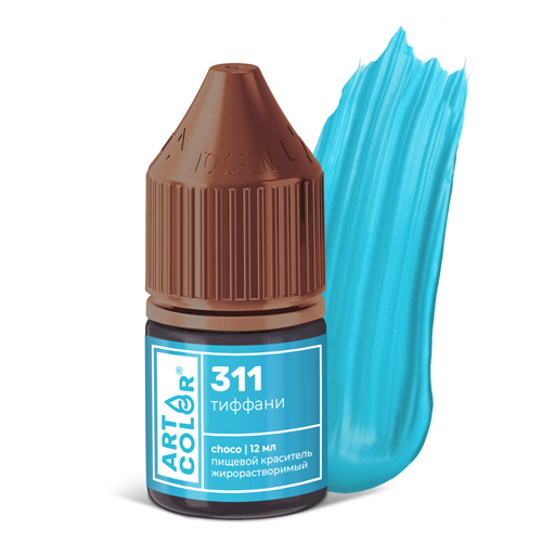Краситель пищевой гелевый жирорастворимый Art Color сhoco тиффани 12 мл