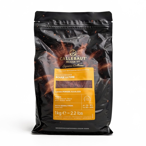 Какао порошок красный Rouge Ultime 20-22% Callebaut 200г