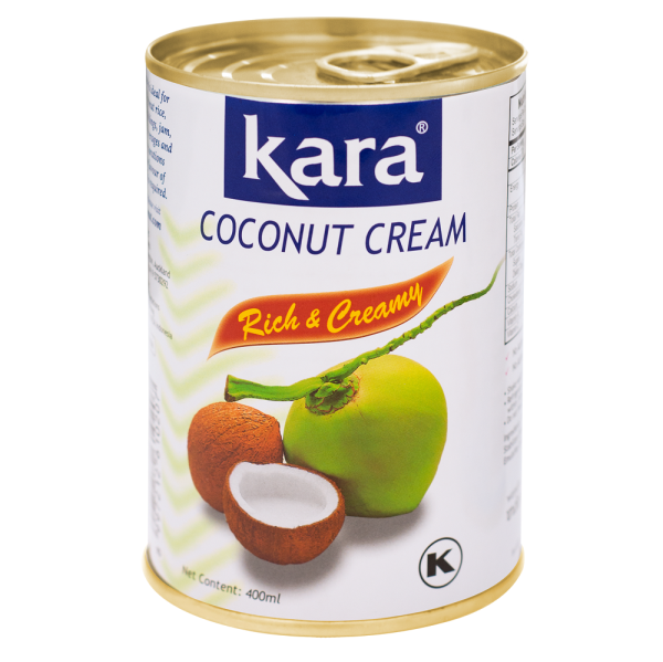 Кокосовые сливки Kara для взбивания жирность 25% 400мл