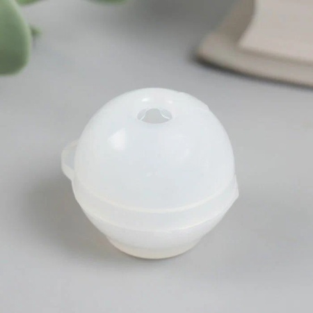 Форма силиконовая Шар из 2х частей d 9 см