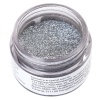 Сухие пищевые блестки глиттер Серебро 5 г