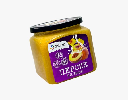 пюре замороженное персик proff puree 500 г
