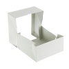 Кондитерская упаковка SHELF Window White ForGenika 225х225х60 мм Кондитерская упаковка SHELF Window White ForGenika 225х225х60 мм