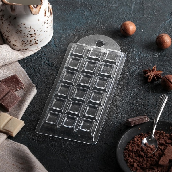 Форма для шоколада Плитка традиционная