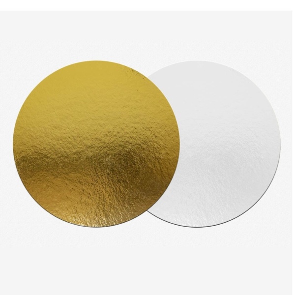 Подложка золото/жемчуг усиленная 3,2 мм d 36 см