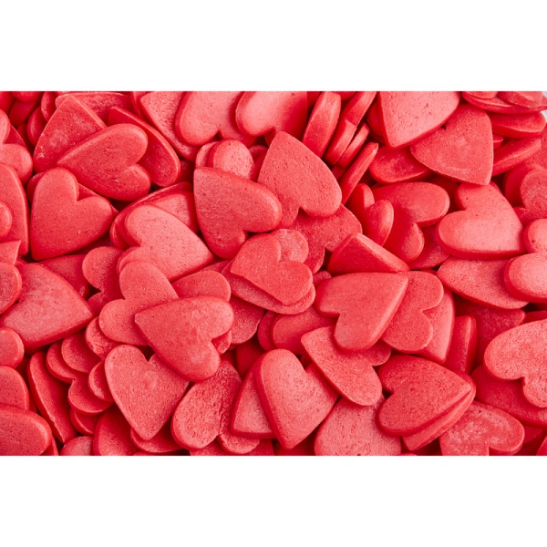 Сердечки Красные большие 100 гр