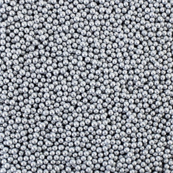 Шарики Серебро хром 5 мм 1 кг