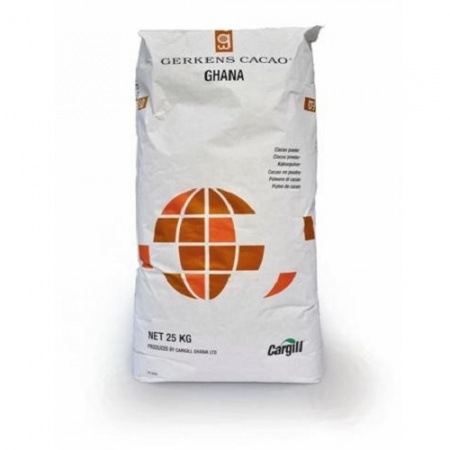 Какао-порошок натуральный 10-12% GHN Gerkens Cacao Cargill (Ганна) 25 кг