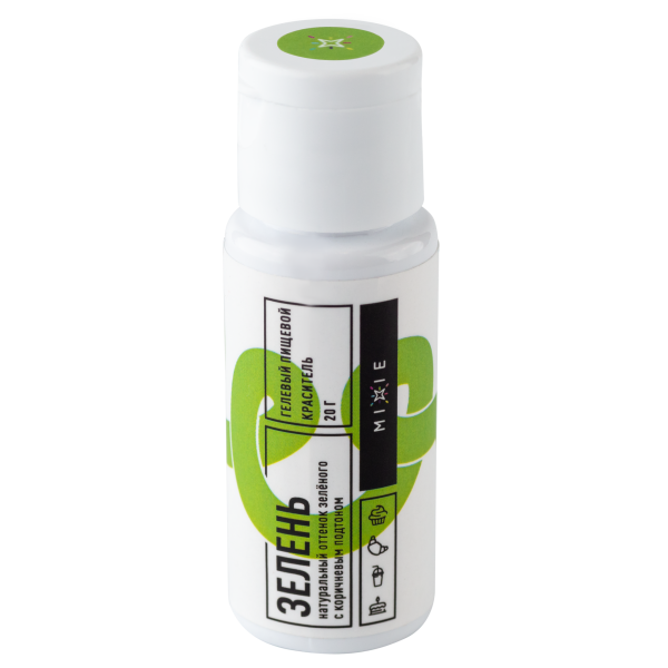 Краситель гелевый MIXIE Зелень 20 гр