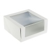 Кондитерская упаковка SHELF Window White ForGenika 225х225х60 мм Кондитерская упаковка SHELF Window White ForGenika 225х225х60 мм