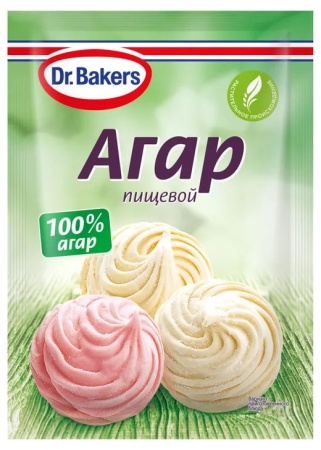 агар пищевой dr.bakers 7 гр