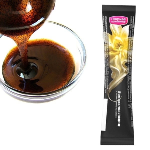 Ванильная паста с семенами ванили Натива кондитер в стике 10 г