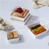 Упаковка с пластиковым куполом Smart Pack 550 White дно 11х11 см, высота 8,5 см
