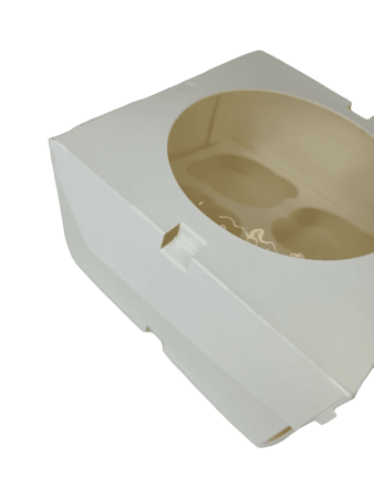 Упаковка на 1 капкейк Muf Pro Window White