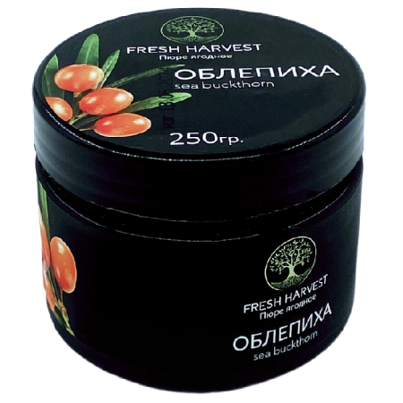 пюре замороженное облепиха fresh harvest 250 г