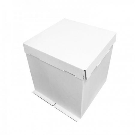 Коробка для торта Гофрокартон 30х30х45 см ОПТ 25 шт