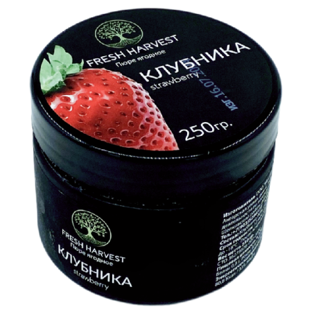 пюре замороженное клубника fresh harvest 250 г