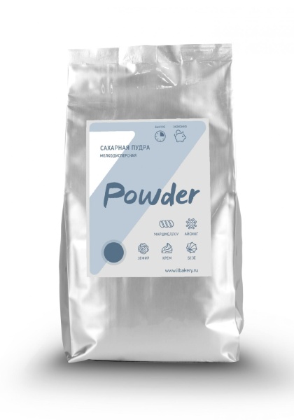 Пудра сахарная ультрамелкая ILBakery 500 г