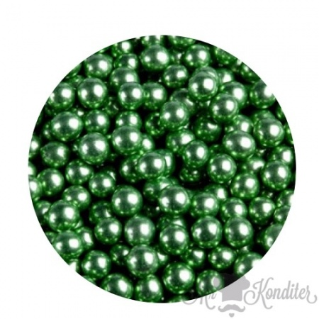 Шарики Зеленые хром 6 мм 100 гр