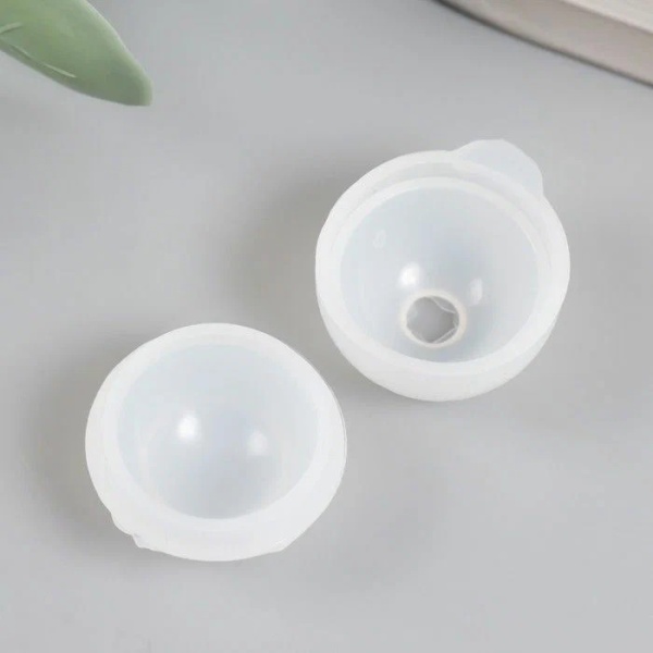 Форма силиконовая Шар из 2х частей d 8 см