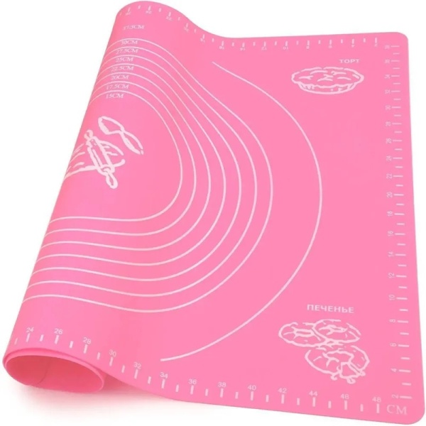 Коврик силиконовый с разметкой 40х60 см