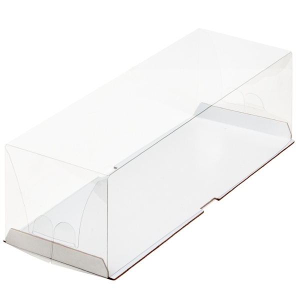 Коробка под рулет белая с пластиковым куполом 300х100х90 мм