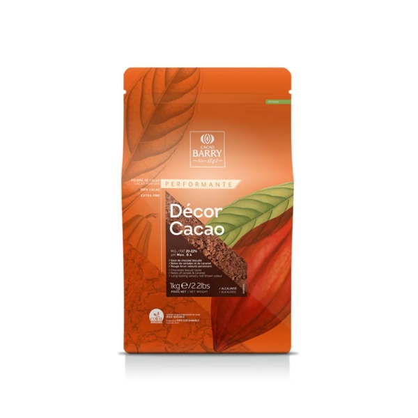 Какао порошок DECOR CACAO Cacao Barry 20-22% 200г