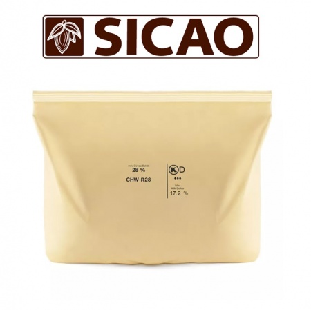 Шоколад белый SICAO 2,5 кг