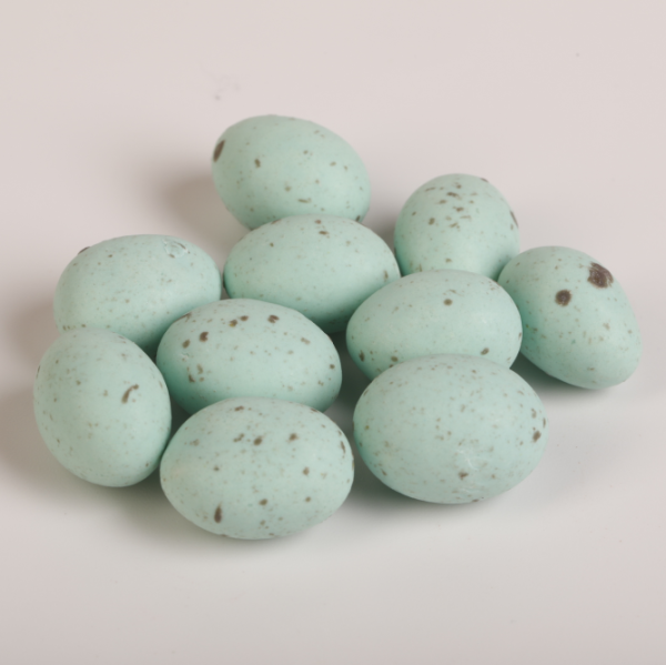 Драже Яйца бирюзовые матовые в крапинку 500 гр