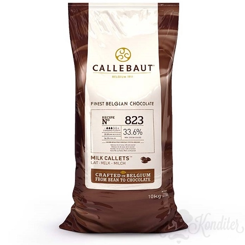 Шоколад молочный 33,6% Callebaut 10 кг