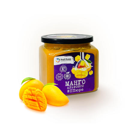 пюре замороженное манго альфонсо proff puree 500 г